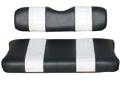 SEAT COVER SET, BLK/WHITE, FRONT, CC PRECEDENT