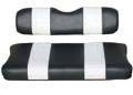 SEAT COVER SET, BLK / WHITE, FRONT, YAM G11-G22