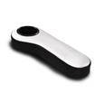 Two-Tone Arm Rest - Black Carbon/Silver Carbon