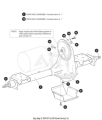 AXLE, ST REAR, ELEC, 14.76:1  W/O LSD