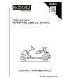 E-Z-GO Gas Golf Cart TXT VALOR Service Repair Manual 2010-2016 