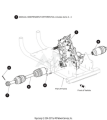 CV AXLE, 24T F 26T M