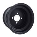 WHEEL, 10 X 8 3:5 OFFSET BLACK