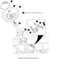 EZ-GO Parts - STEERING COLUMN ASSEMBLY, EZGO RXV OEM - Image 2