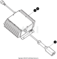EZ-GO Parts - PLUG, CHARGING POWER WISE 36 Volt - Image 3