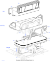 EZ-GO Parts - SEAT BACK ASSY TAN WORKHORSE - Image 2