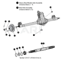 DRIVERS SIDE AXLE SHAFT