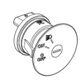 EZ-GO Parts - 3-Position, Snap-In Key Switch (6-Pin) - Image 2