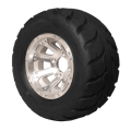 EZ-GO Parts - 18" Speedracer Tire with 10"Diamond Wheel Assembly (Passenger's Side) - Image 2