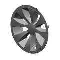 COVER, WHEEL, SILVER, 10" - ASSY EZGO 2Five