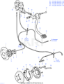 EZ-GO Parts - EZGO ST 4X4 BRAKE LINE REAR - Image 2