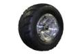Tires and Wheels - EZ-GO Parts - 18" Speedracer Tire with 10"Diamond Wheel Assembly (Passenger's Side)